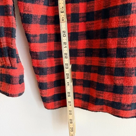 Madewell Flannel Oversized Ex-Boyfriend Shirt, Women's Size Small. - Picture 12 of 13